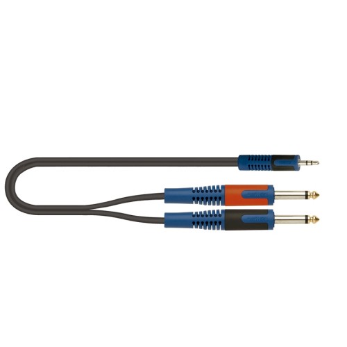 Quiklok RKSA-140-2 Minijack Stereo/2 Jack Mono