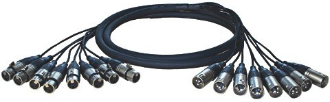 ALVA Multi-core 8 XLR <> 8 XLR F 2m