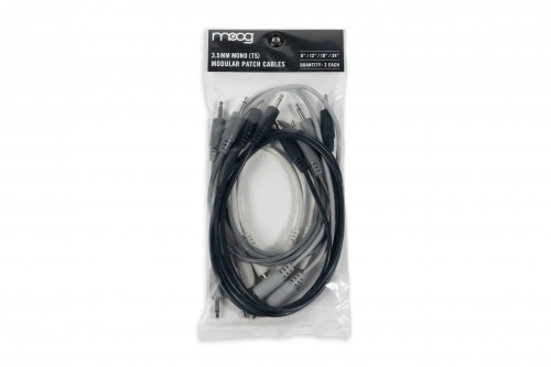 MOOG MUSIC Cable Set (8 pezzi) da 6, 12, 18 e 24’’