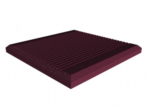UNIVERSAL ACOUSTICS Jupiter Wedge 600-50mm Burgundy