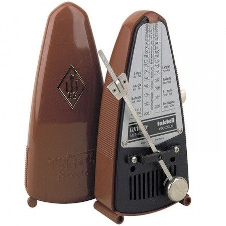 Wittner 831 Taktell Piccolo metronomo marrone mogano