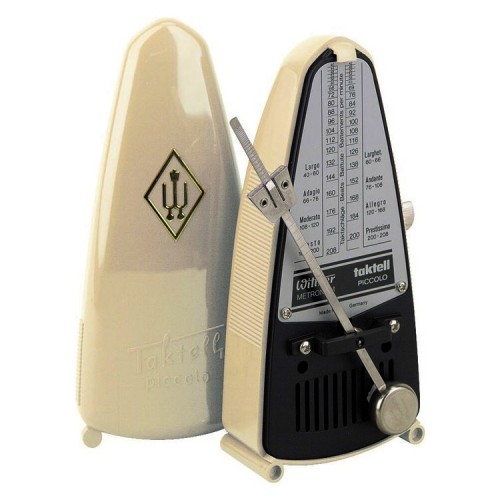 Wittner 832 Taktell Piccolo metronomo color avorio