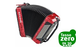 HOHNER Bravo Ii 60 Rosso A16972 Silentkey