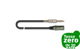 Quiklok S-314-20 Cavo di potenza Jack /Cannon per casse non amplificate
