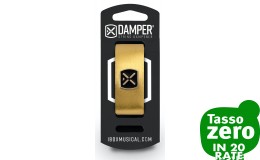 IBOX MUSICAL Damper DM SM02 Metallic Gold Leather / Iron Tag