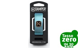 IBOX MUSICAL Damper DM SM06 Metallic Blue Leather / Iron Tag