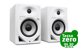 Pioneer DJ DM-50D-BT White (coppia)